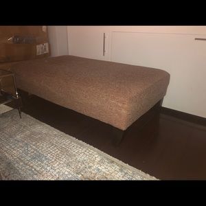 West Elm ottoman coffee table- like new!